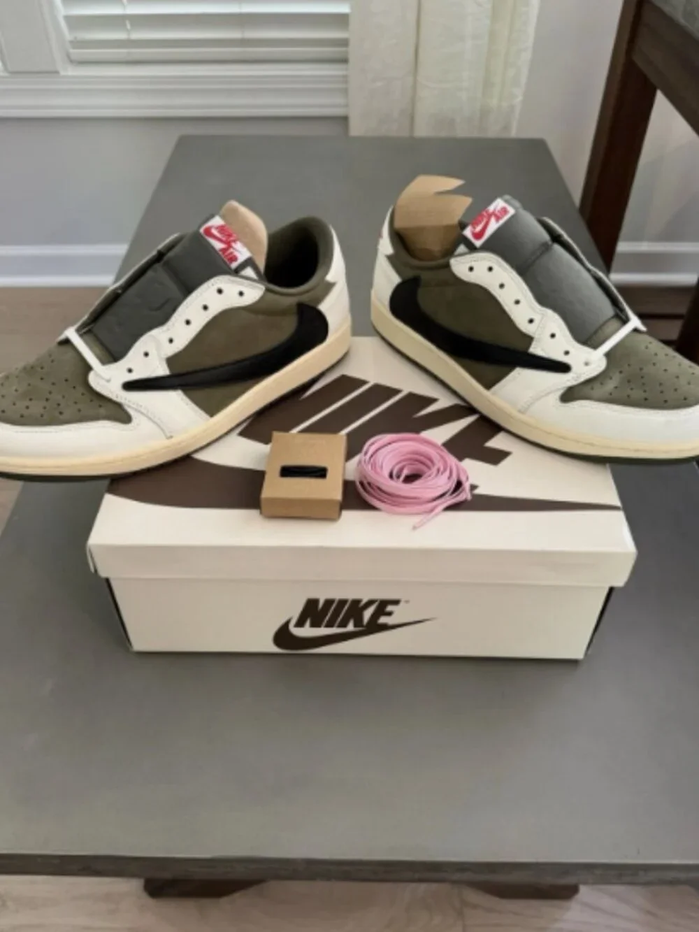 Nike Air Jordan 1 Low OG SP Travis Scott Medium Olive